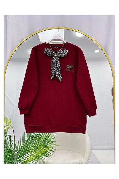 YEDİLALE Φουλάρι με λεπτομέρεια από τρία νήματα SHA επένδυση fleece WEAT [SM (38/40) LXL (42/44), 80 cm μέσο, μόνο στριφτό]