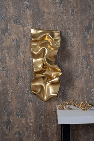 Trend Greens Crimson Wave Wall Sculpture