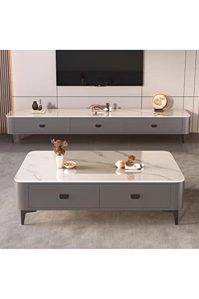 NKX Coffee Table for Living Room Small Household Tea Table Modern light luxury Simple 140*60cm