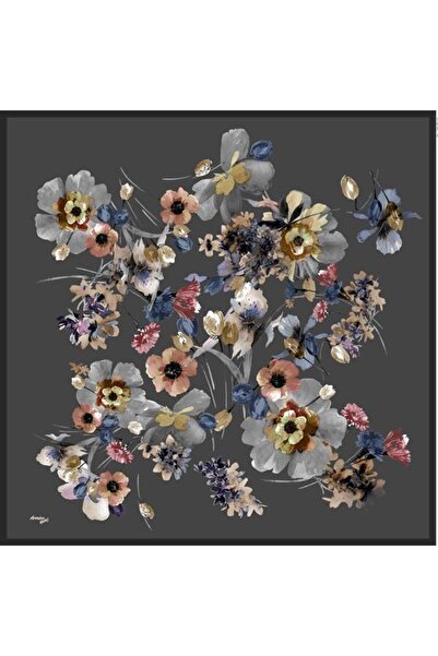 Armine Спортен шал от кепър - 8723-90 Тъмно сив