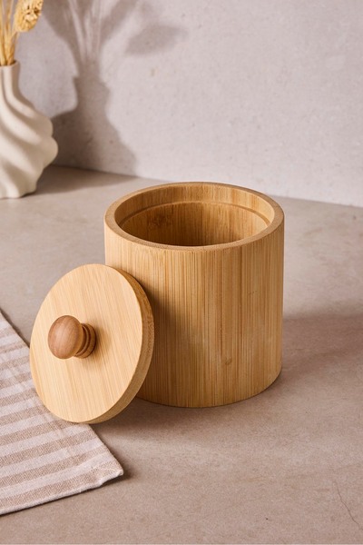 Perotti Pisa Bamboo Single Spice Jar 10X12 cm