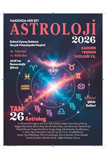 Turkuvaz Dergi ASTROLOJİ 2026