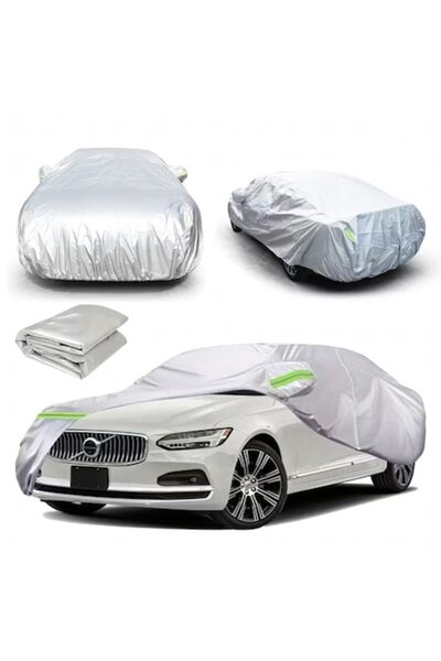 Optim Solution Husă auto universală XXL 5,05 x 1,9 x 1,5 m, impermeabilă, rez...