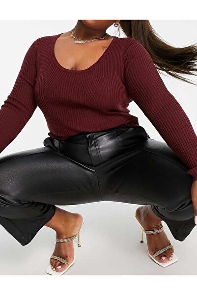 Evendi Blouse, Burgundy