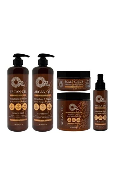 Oplus Argan Hair Treatment Set - 1000 ml