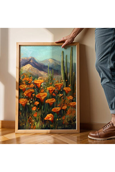 Tuba Decor Tablo dintr-o singură bucată cu rame din lemn pentru sufragerie, sufragerie, bucătărie