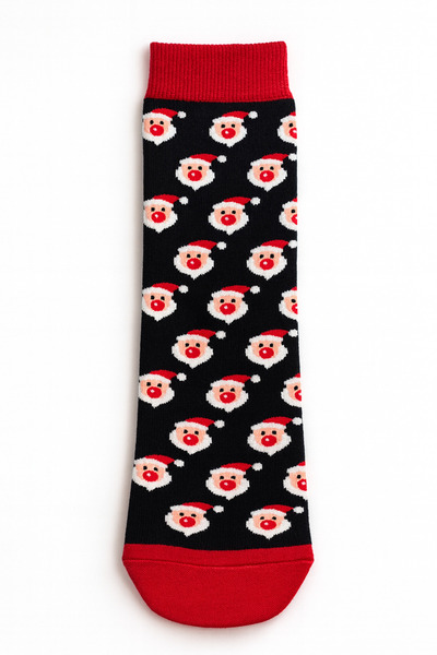 MEKİK BUTİK Red boxed christmas gift - unisex christmas stocking - red boxed gift stocking