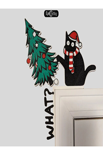 Epic Crafting 3D Wall / Door Ornament – ​​Christmas Decor, Handmade, 21 cm gift