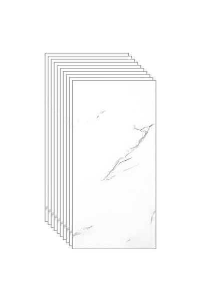 SDEPOT Set of 50 SDEPOT® wallpaper tiles, imitation Marble, thickness 2mm, di...