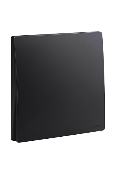 Legrand RACO Mallia Senses Switch Matt Black Screw Type Terminals 16A 250V Pack of 2 (1 Gang 2 Way)