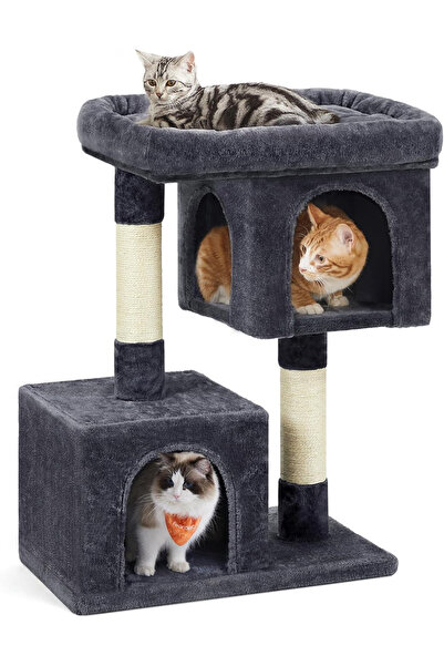 Smart Vibe BigSize KATO 01L Plush Comfort+ Cat Set, Spacious House, Panoramic XL Bed, Dark