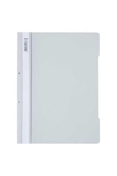 Noki Set of 50 plastic folders with rails and perforations, Noki, A4, various colors