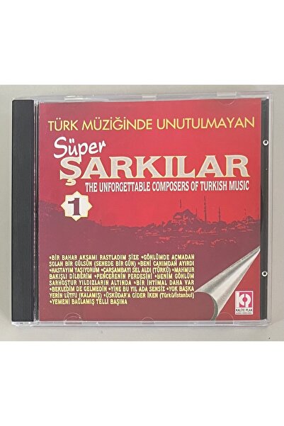 Kalite Plak أغاني رائعة لا تُنسى في الموسيقى التركية 1 قرص مضغوط (إصدار أصلي)