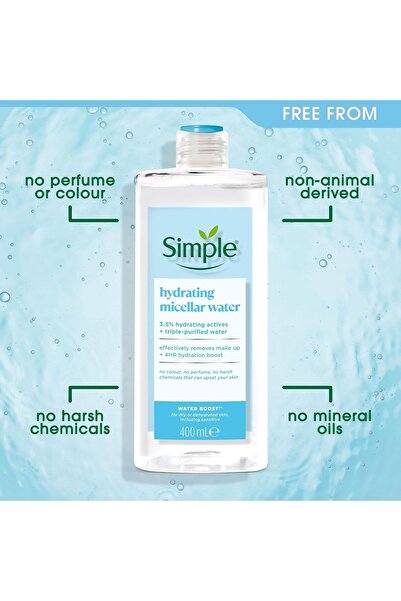 Simple Hydrating Micellar Water, 400ml