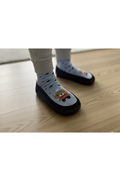 stoks toys أحذية موكاسين للأطفال، أحذية منزلية غير قابلة للانزلاق، أحذية للمن...