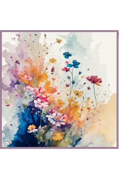 Armine Eșarfă albastră sport din twill - 9003-08