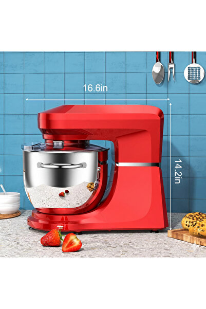 Generic 1500W 7L Stand Mixer with Bowl & Accessories | Dough Blender, Cake & Food Mixer for Baking