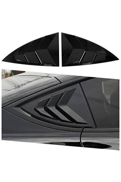 Carmind واقي شمس زجاجي على شكل فراشة لسيارة تسلا موديل Y بلون أسود بيانو