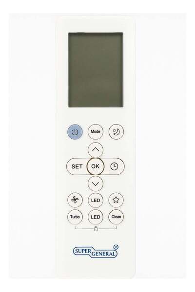 SUPER GENERAL Universal Air Conditioner Remote Control with LCD, Turbo, Swing...