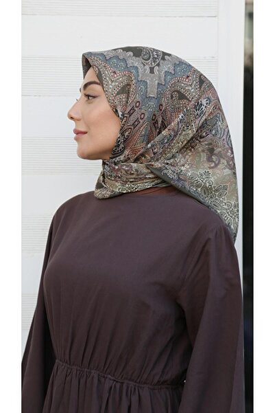 locella Soft Pamuk Eşarp Yeşil-1