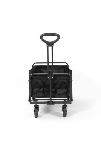 Tradeo Foldable Heavy-Duty Utility Wagon with Telescopic Handle – Portable & Multipurpose Cart