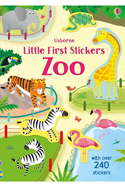 Usborne Little First Stickers Zoo