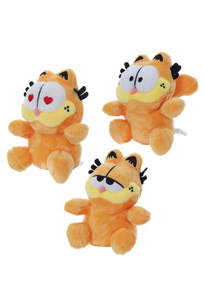 Recostore Set 3 jucarii de plus tip Garfield, 22 cm, REC2970