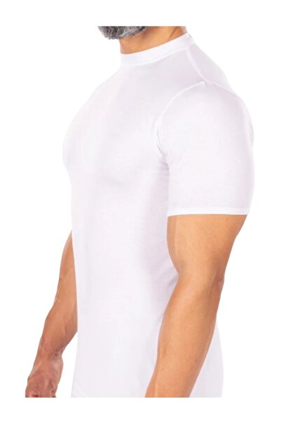 Drosh Men's Darsh T-shirt, short-sleeved, white, 6 pieces