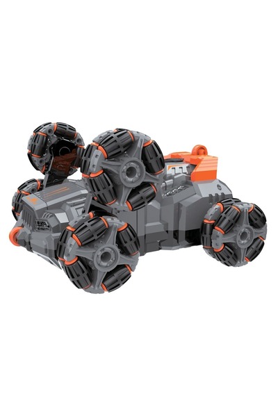 SHOPIENS 6 Wheel Stunt Car with Smoke Lights and 2.4GHz Remote Control