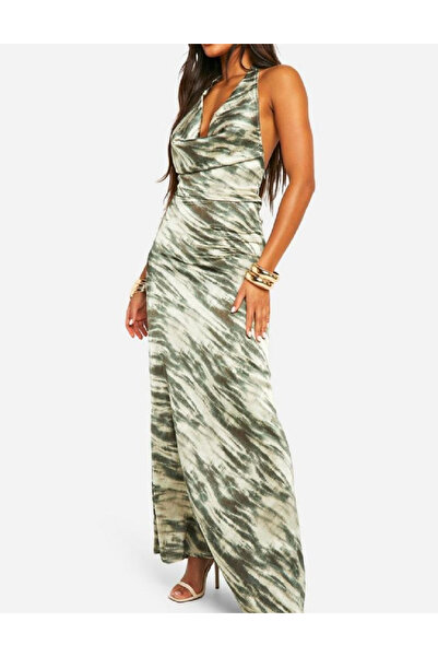 BOOHOO Rochie lunga, Verde