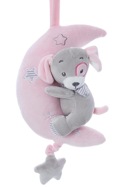 Recostore Jucarie pentru patut bebe, semiluna, 25 cm