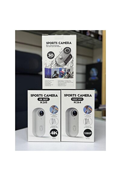 Tradeo Mini 4K/1080P WiFi Action Camera – Magnetic Clip, 30M Waterproof Case, Wide-Angle Sports Cam