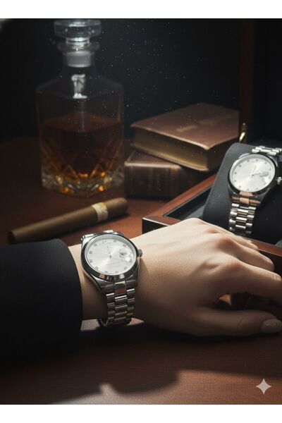 Feronnucci Women's Steel Wristwatch Multi-Colored Dial Zircon Model + Bracele...