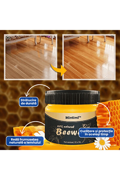 OferteTop Professional Wax for Polishing Furniture and Wooden Floors (80g)