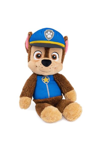 PopŞeker Paw Patrol Chase Plush 34 cm – Licensed Soft Plush Toy