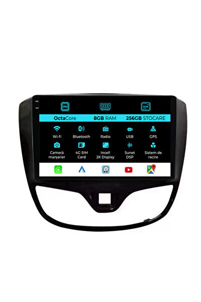 NavStore Dedicated Navigation Opel Karl (2015-2019), 2K, 8Gb Ram, 256Gb Storage, Carplay