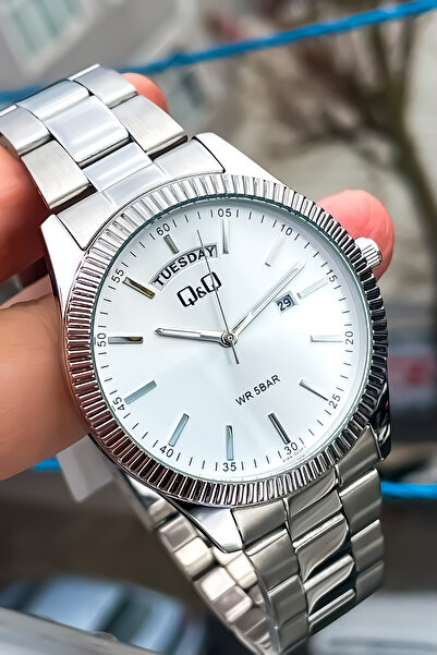 Q&Q Qq Men's Steel Watch Original Brand
