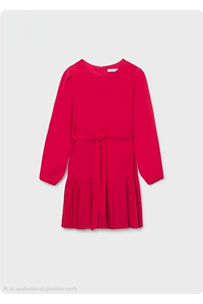 MAYORAL فستان بناتي أحمر