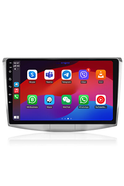 NavStore Navigatie Dedicata Volkswagen Passat B6, B7, CC (2005 -2015),10Inch, 2Gb Ram, 64Gb Stocare, Carplay