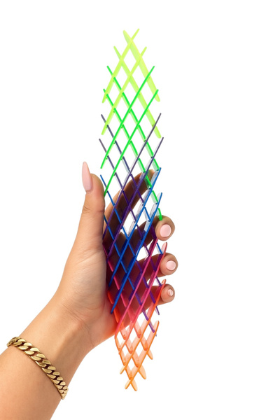OEM Jucărie antistres colorată cu plasă extensibilă – Plasă mică, flexibilă ș...