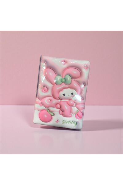 BABUN Soft, Puffy, Colorful Patterned Inside, Bookmarked, String-Bound, Chara...