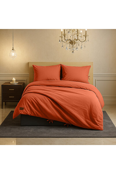 Sabia 100% Cotton 62 Thread Count 180X200 cm King Size Duvet Cover Set with Elastic Sheet Suitable for Height +37 cm