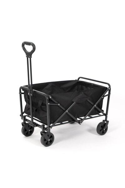 Tradeo Foldable Heavy-Duty Utility Wagon with Telescopic Handle – Portable & Multipurpose Cart