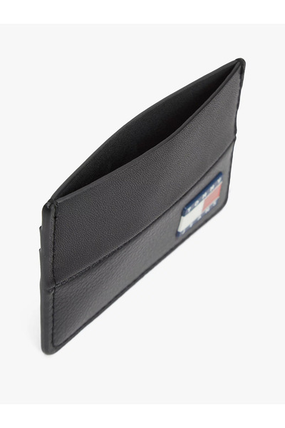 Tommy Hilfiger Men's Leather Black Wallet with Card Compartment Am0Am13868-Bds