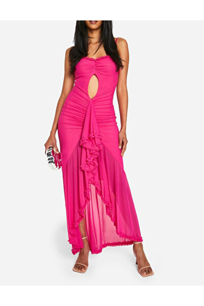 BOOHOO Long dress, Pink
