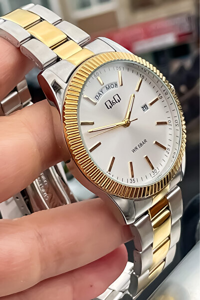 Q&Q Qq Men's Steel Watch Original Brand