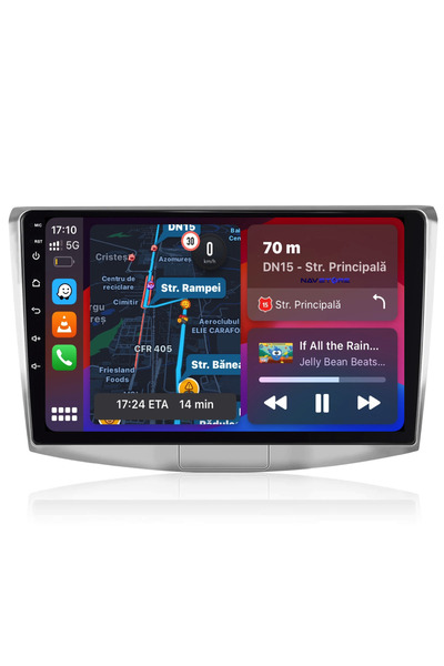 NavStore Navigatie Dedicata Volkswagen Passat B6, B7, CC (2005 -2015),10Inch, 2Gb Ram, 64Gb Stocare, Carplay