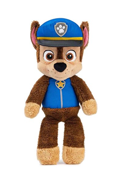 PopŞeker Paw Patrol Chase Plush 34 cm – Licensed Soft Plush Toy