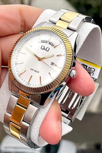 Q&Q Qq Men's Steel Watch Original Brand
