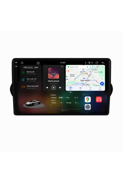 NavStore Специализирана навигация Fiat Tipo (2015-2021), 2K, 12Gb Ram, 256Gb ...
